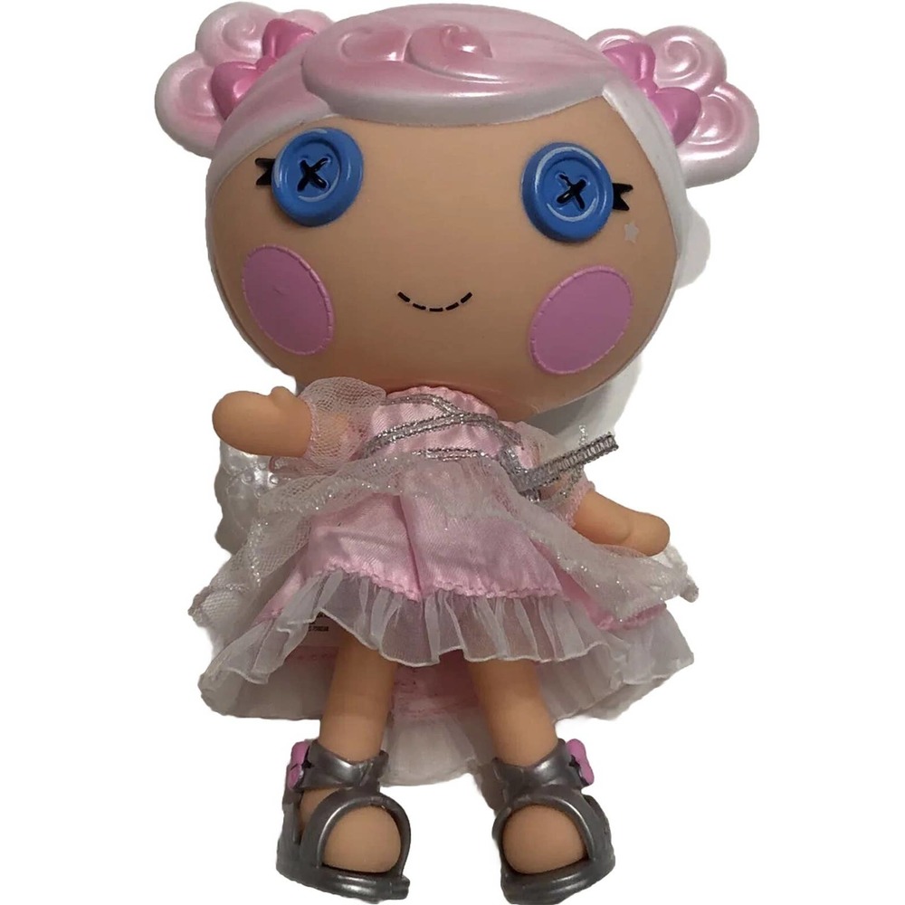 Lalaloopsy Littles Breeze E Sky Silver Pink Doll Angel Kids Wings Sandals 2015